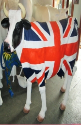 Union Jack Cow life-size (JR 1634UJ) - Thumbnail 03