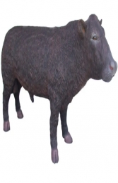 Bull Life-size Black (JR 2300B) - Thumbnail 01