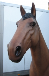 Horse Standing - Chestnut (JR 100019C) - Thumbnail 02