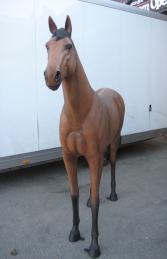 Horse Standing - Chestnut (JR 100019C) - Thumbnail 03