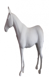 Horse Standing - Primer 3ft (JR 100011P) - Thumbnail 01