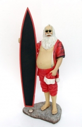 Santa with Surfboard (JR DN) - Thumbnail 01