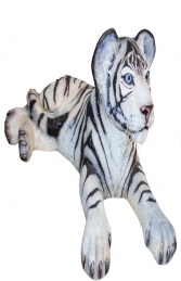 Tiger Cub Lying down - Siberian White (JR 110122) - Thumbnail 01