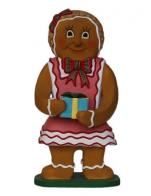 Ginger Bread Girl with Gift (JR 3125)
