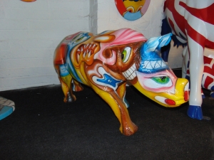 Rhino Baby Life-size - pop art (JR 2249POP)