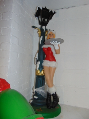 Sexy Santa with Lamp Post (JR 2082)