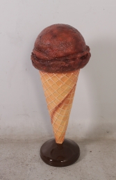 Standing Ice Cream Small - Chocolate 3ft (JR 130017c) - Thumbnail 03