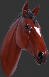 Horse Head - Brown (JR 150090br)