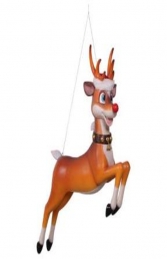 Flying Reindeer Funny ( JR 160226)