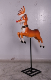 REINDEER FUNNY ON STAND - JR 160252 - Thumbnail 03
