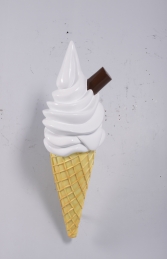 HANGING ICE CREAM SMALL WITH FLAKE - PLAIN JR 170052P 