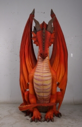 Dragon-sitting -orange - JR 170237O