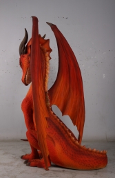 Dragon-sitting -orange - JR 170237O - Thumbnail 03