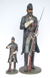 Confederate Soldier 6ft (JR 2245) - Thumbnail 01