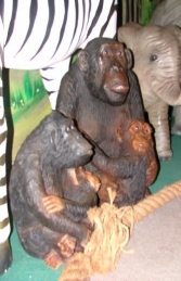 Monkey & Baby 1.5ft (JR 2210) - Thumbnail 02