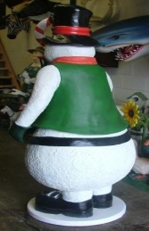 Snowman with Candy Cane Lantern 6ft (JR 2401) - Thumbnail 03