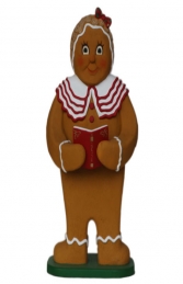 Ginger Bread Girl with Book (JR 3124)