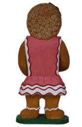 Ginger Bread Girl with Gift (JR 3125) - Thumbnail 02