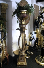 Egyptian Snake Flower Vase 6ft (JR 2224) - Thumbnail 03