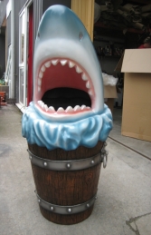 Shark Head Rubbish Bin (JR 2724)
