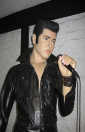 Elvis Style Singer Standing with Microphone 6ft (JR 2766)	 - Thumbnail 02