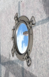 Porthole Mirror WW11 US Navy 15" Dia (JR 120068) - Thumbnail 03