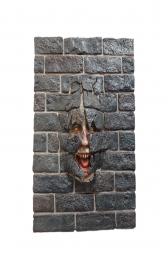 Brick Panel with Scary Face (JR S-001)