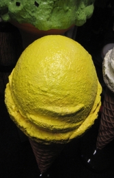 Standing Ice Cream Small - Yellow 3ft (JR 130017y) - Thumbnail 02
