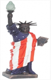Statue of Liberty with American Flag (JR 357AF) - Thumbnail 01