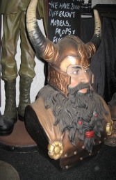 Viking Male Bust - (JR 2279) - Thumbnail 02