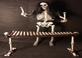 ROCK AND ROLL SKELETON - XYLOBONE PLAYER