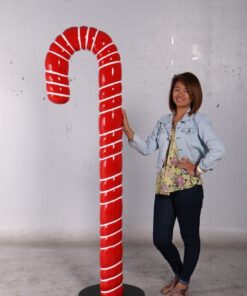 CANDY CANE 6FT JR 150009 - RED AND WHITE JR 150009