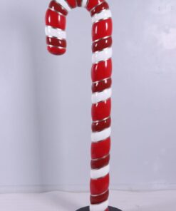 CANDY CANE 6FT JR 150009 - RED, WHITE AND GOLD JR 150009RWG
