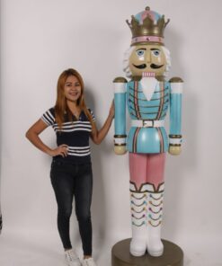 Nutcracker 6.5ft - Light Blue and Pink | JR 110013