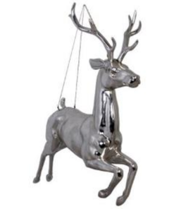 Reindeer Hanging - Silver | JR 120066