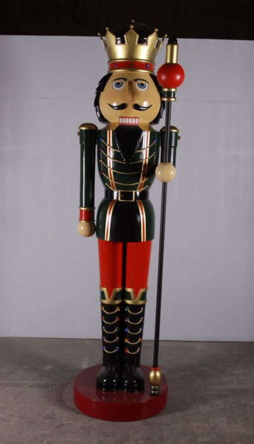 NUTCRACKER 12FT SCEPTURE IN LEFT HAND - JR 130090