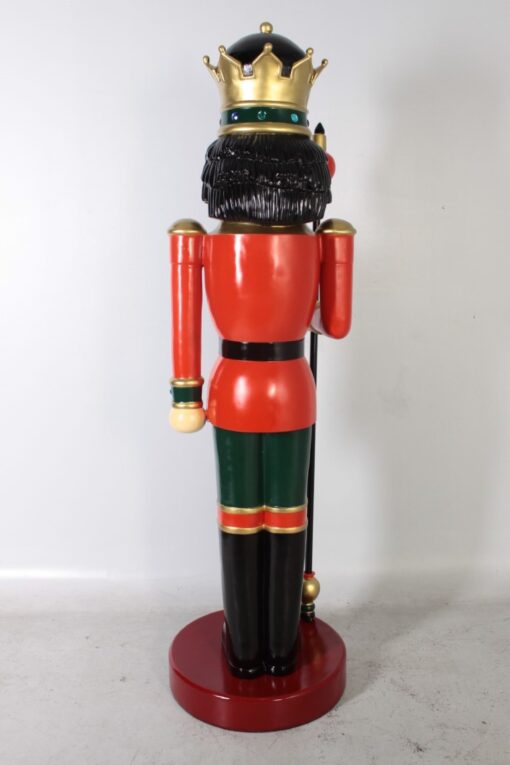 NUTCRACKER KING 6.5FT SCEPTRE IN RIGHT RED - JR CN0026/140005 - Image 3