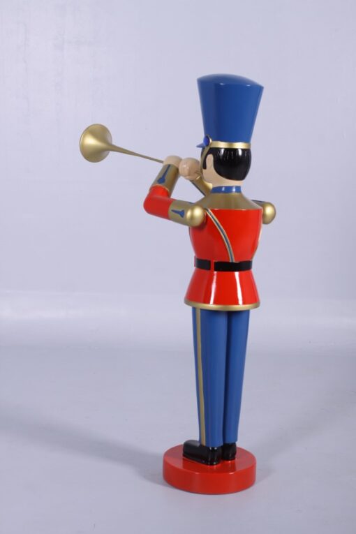 TOY SOLDIER WITH TRUMPET 4FT - JR 140009 - Image 4