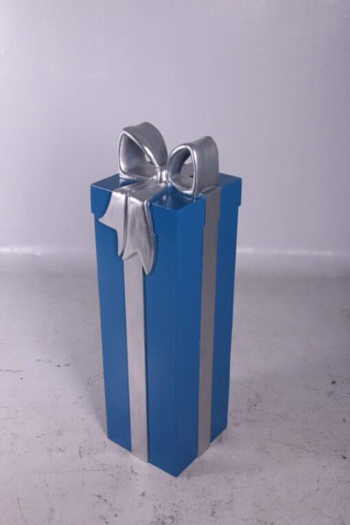 PRESENT BLUE WITH SILVER RIBBON JR 150240