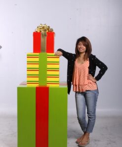 Green, Yellow and Red Gift Stack | JR 150405
