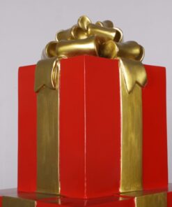 Red with Gold Ribbon Stack | JR 150405