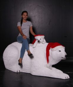 Christmas Polar Bear with Cub | JR 160060