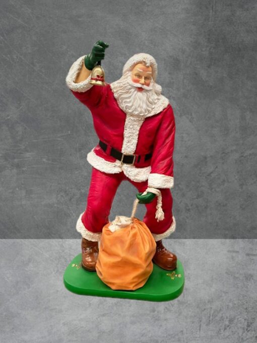 SANTA WITH REAL CLOTHES JR 1656