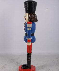 170046 blue and red nutcracker soldier 6ft
