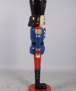 170046 blue and red nutcracker soldier 6ft