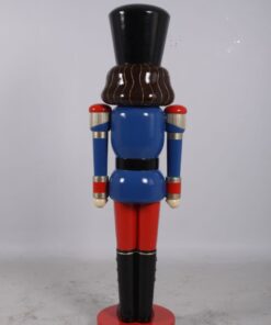170046 blue and red nutcracker soldier 6ft