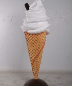 Alternative view of Plain - Whippy Ice Cream 6ft - With Flake | JR 180053