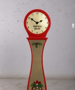 Santa's Back Clock | JR 180193