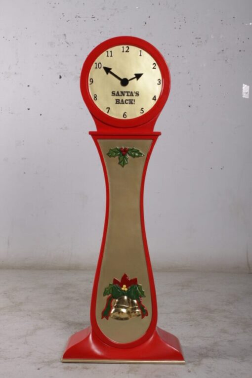 SANTA'S BACK CLOCK JR 180193