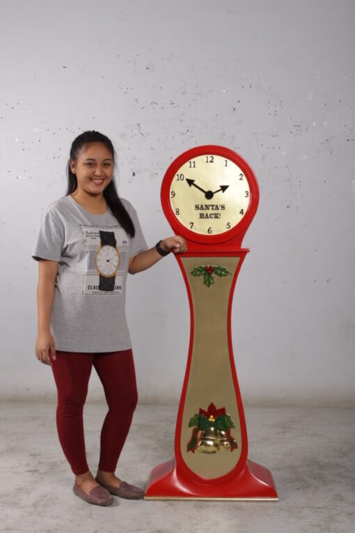 SANTA'S BACK CLOCK JR 180193 - Image 6